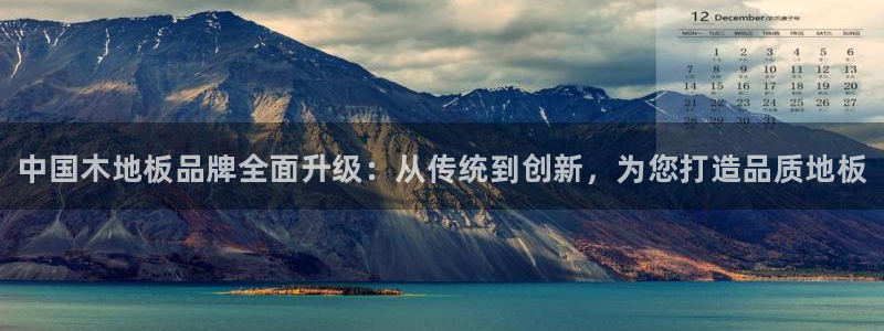 yy易游官方正版app开户：中国木地板品牌全面升级：